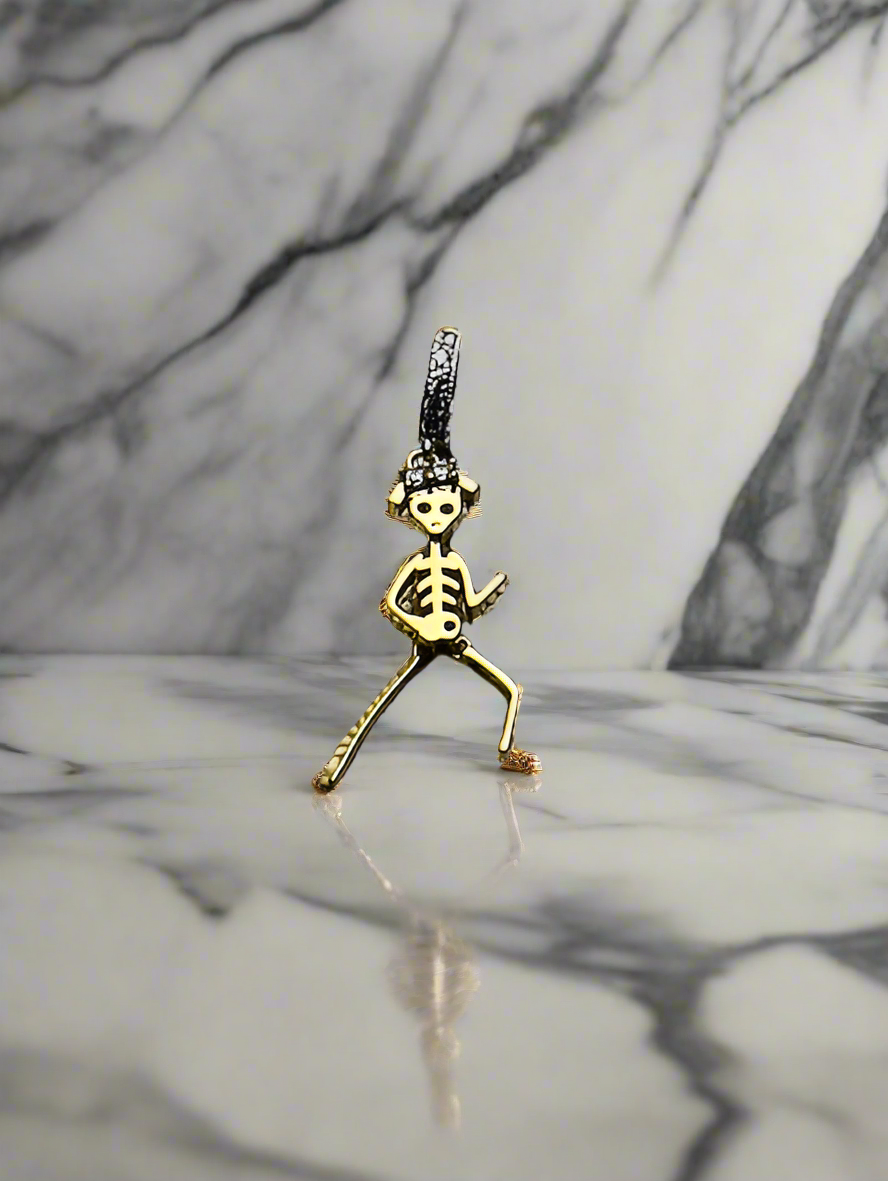 Skele-Sass Charm - Maricel