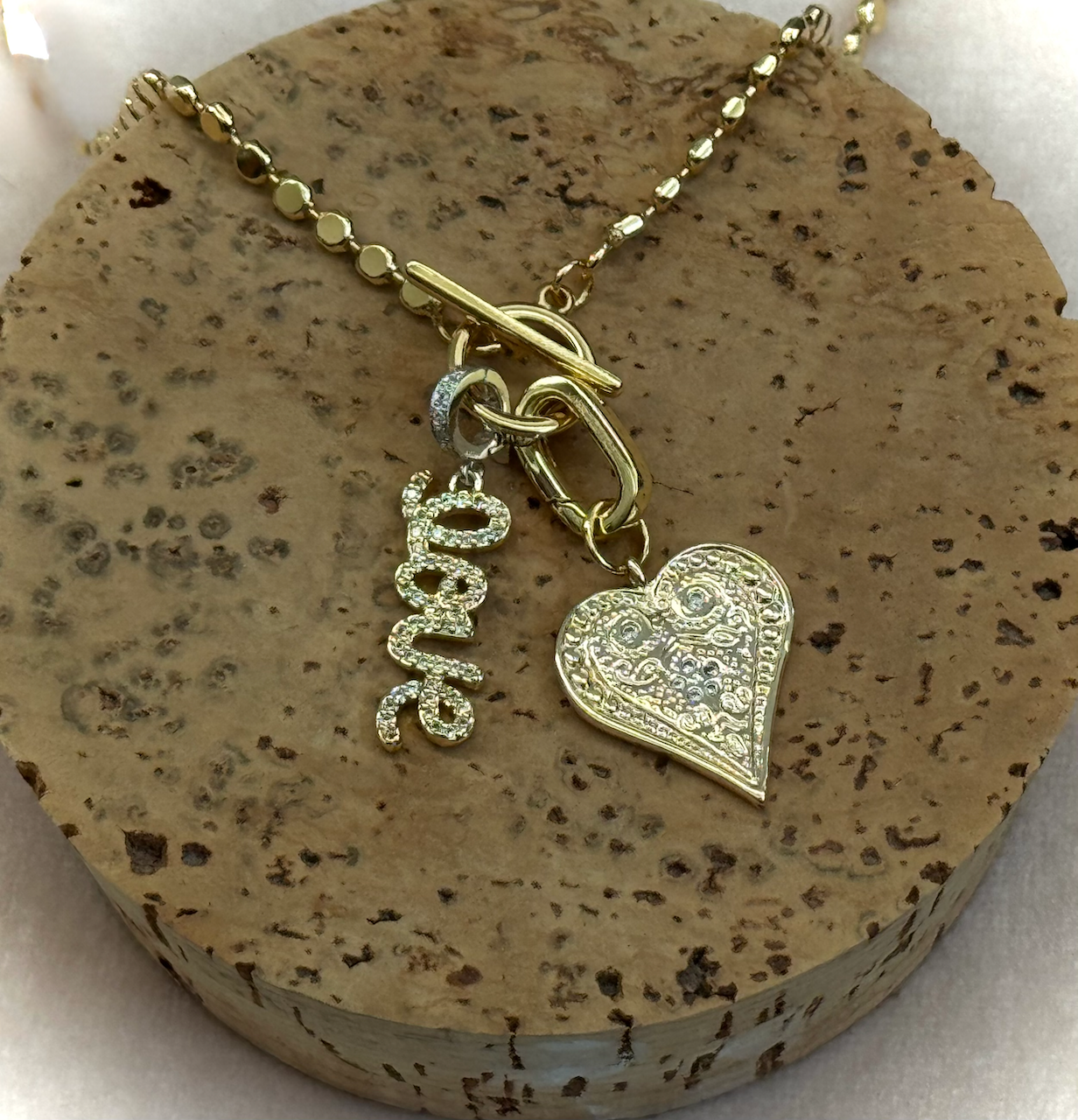 Heart of Gold Digger Charm - Maricel