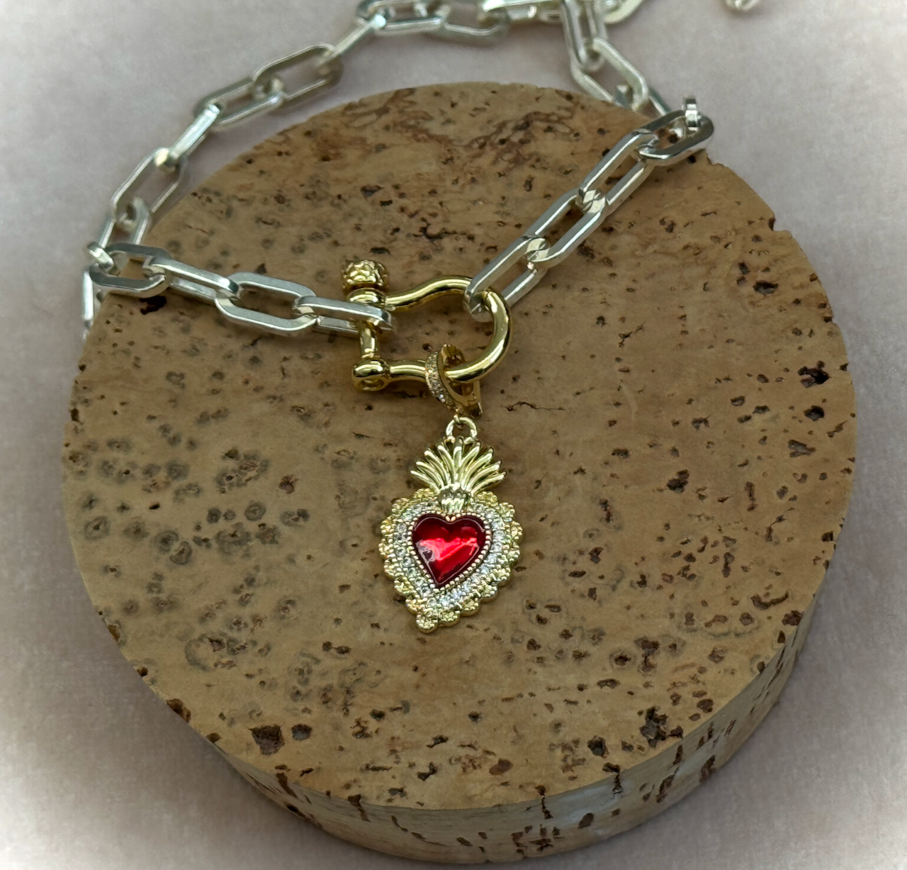 Heart of the Crown Charm - Maricel