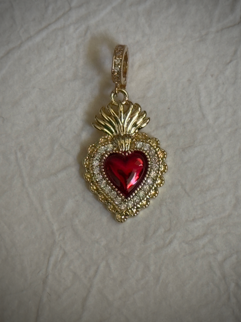 Heart of the Crown Charm - Maricel