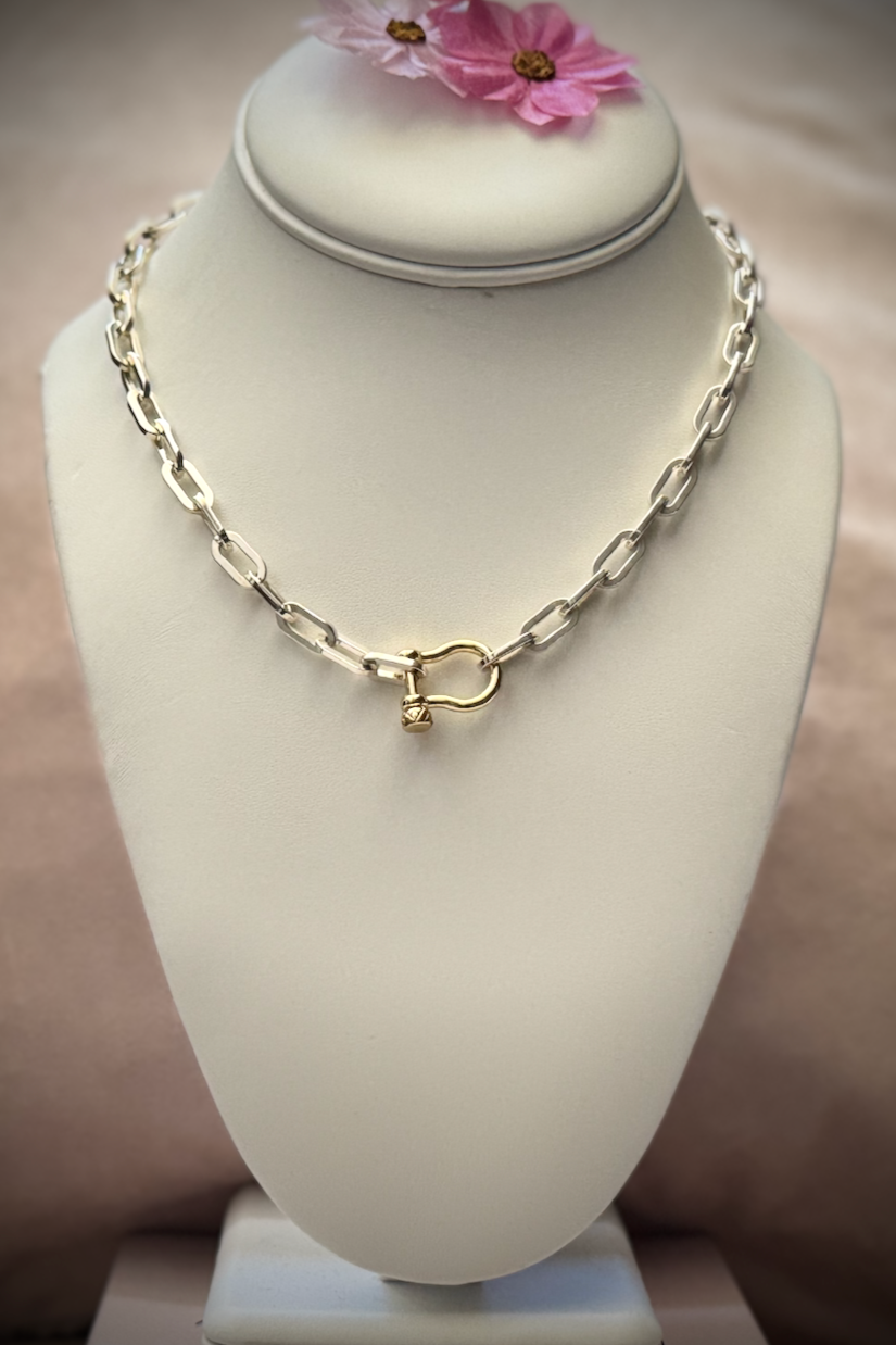 Anchor and Attitude Charm Necklace - Maricel